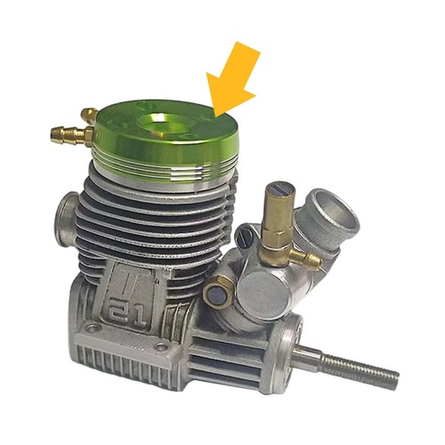 Alloy Water Jacket for 3.5cc 21-25 Nitro Engine for RC Model BoatsJNRs - Picture 7 of 9