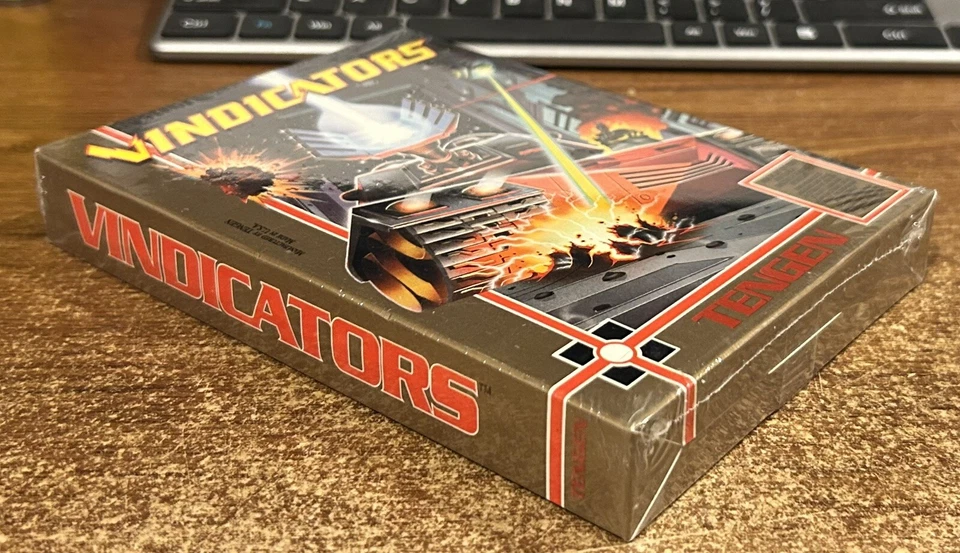NINTENDO NES - VINDICATORS Game NEW Factory Sealed NO SEAM - Image 3 of 4