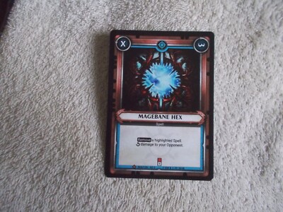 Warhammer: Age of Sigmar Champions ''MAGEBANE HEX'' #069 Sammelkarte