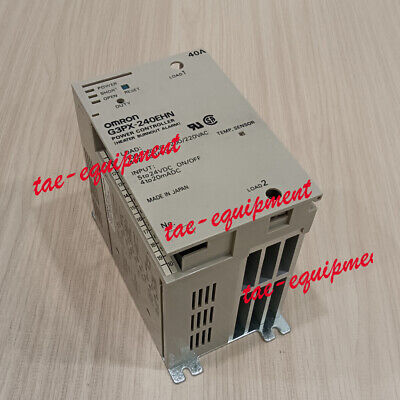 Used & 100% Tested Good OMRON G3PX-240EHN 40A Power Used & 100% Tested Good OMRON G3PX-240EHN 40A Power