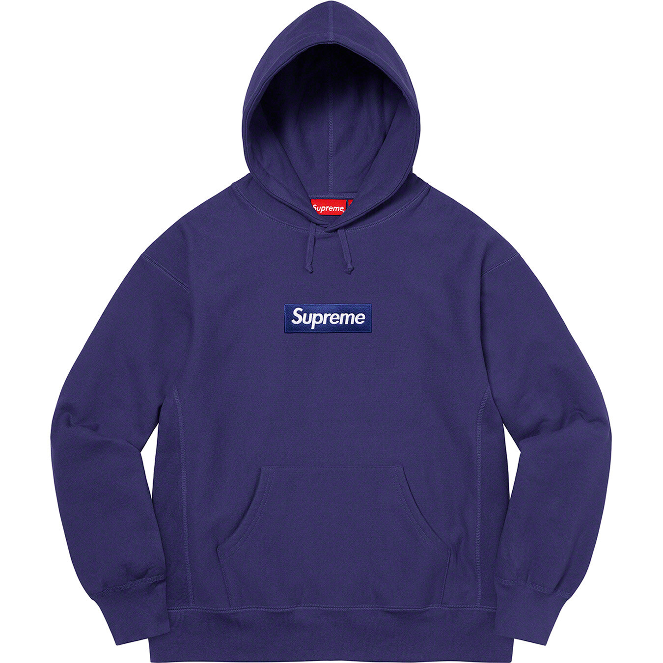 Supreme Box Logo Hoodie FW21 Purple