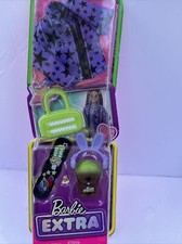 Barbie Extra Pet Fashion Pack with 7 Pieces Pet Puppy Pet Accessories NEW
