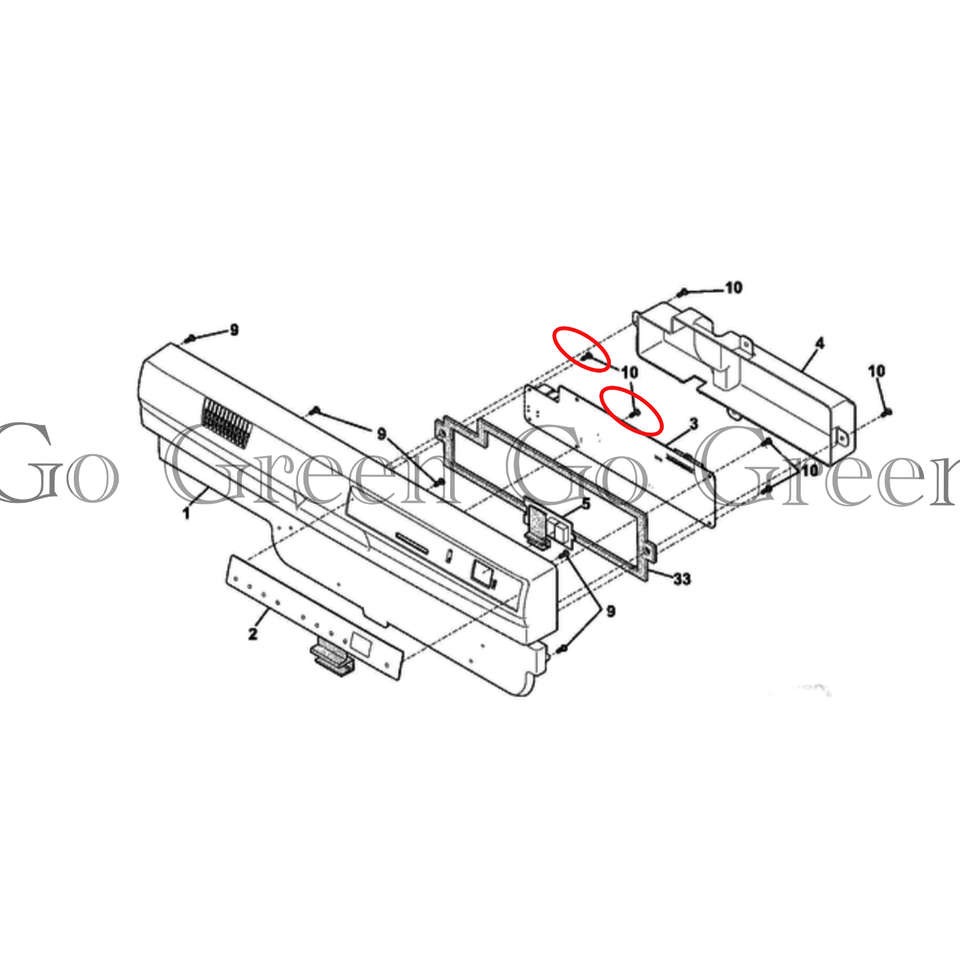 4 Rulli A Binario Per Lavastoviglie Frigidaire FBD2400KS9B &ndash; P/N 5304506916, 154579402