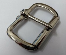 Genuine British Vintage Military Issue Chrome Large 2" Prong Belt Buckle MFP25X