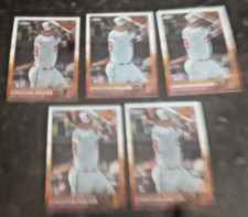 (5) 2015 Topps Chrome Christian Walker RC Rookie #192 Diamondbacks