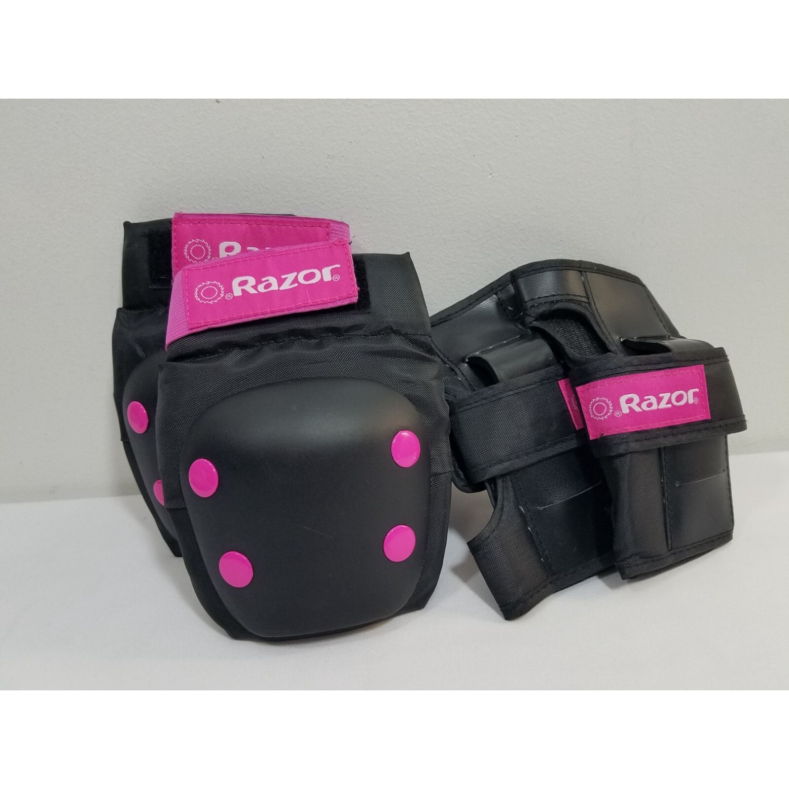 Razor Bike Pad set Knee pads Wrist supporst youth childs siz