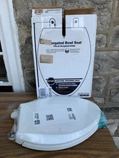 Kohler 4634-RL-O Cachet Ready Latch Toilet Seat Elongated White New Damaged Cap