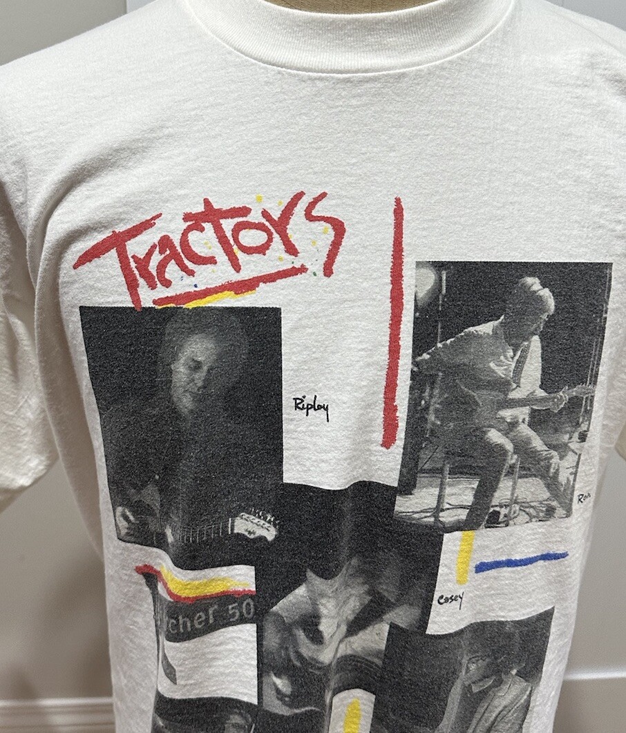 Vintage The Tractors 1995 Country Rock Band Concert T… Gem
