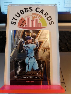 2022 Panini Select #SP9 Bo Bichette SPARKS INSERT