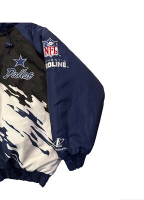 Vintage Dallas Cowboys Logo Athletic Splash Parka Jacket Size XL