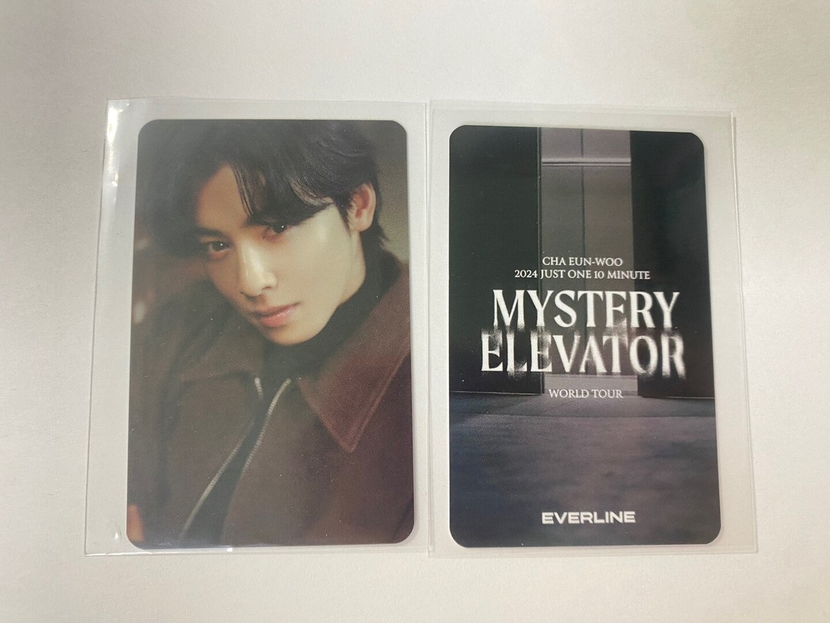ASTRO CHA EUN WOO 2024 JUST ONE 10 MINUTE MYSTERY ELEVATOR WORLD