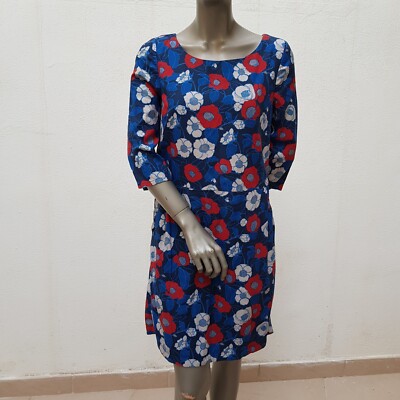 Hübsches Kleid von Seasalt Cornwall, 38, blau, beige, rot