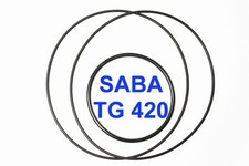 COURROIES SET SABA TG 420 MAGNETOPHONE A BANDE EXTRA FORT NEUF DE FABRIQUE TG420  			