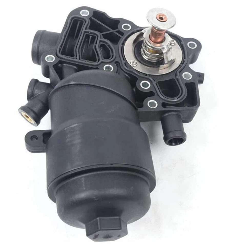 机油过滤器外壳 适用于奥迪 A6 A7 A8 Q5 适合大众途锐 3.0L TDI V6 059115389P — 第 4/4 张图片