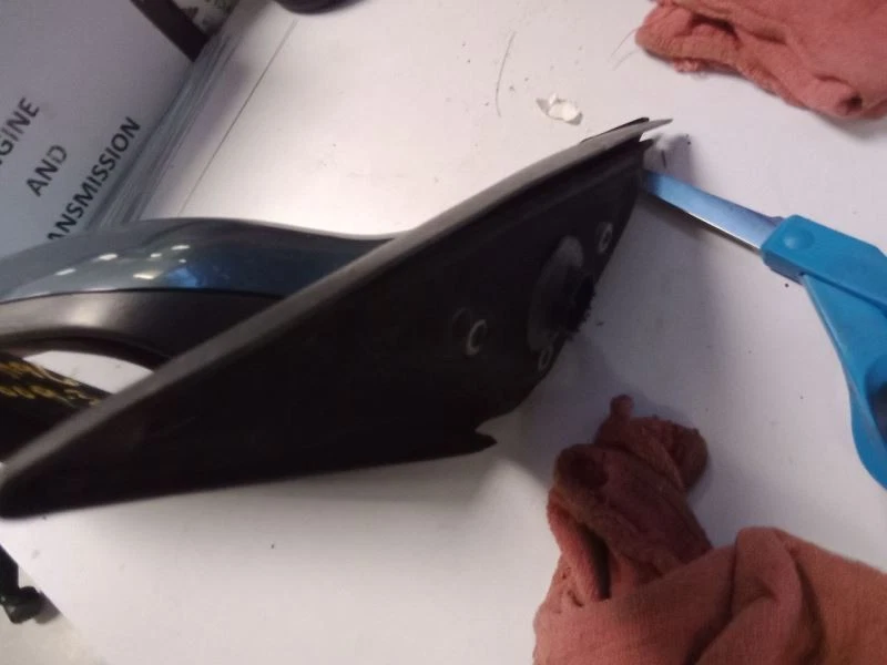 Espelho retrovisor lateral esquerdo driver conversível compatível com 99-03 SAAB 9-3 73259 - Imagem 3 de 3