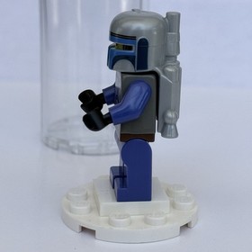 🌟EXCELLENT LEGO Star Wars Minifigure 7153 Jango Fett w Balaclava Head Authentic