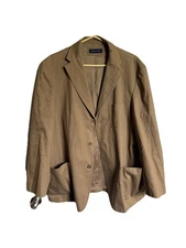 VTG Men’s Denver Hayes Brown Blazer Large Size