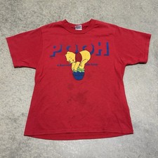 Vintage 90 s Winnie The Pooh Kids Graphic T-Shirt Red Size 10-12