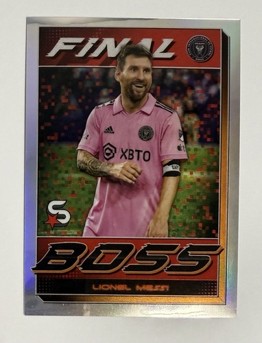 Lionel Messi #FB-10 — 2024 Topps Superstars MLS Final Boss soccer card