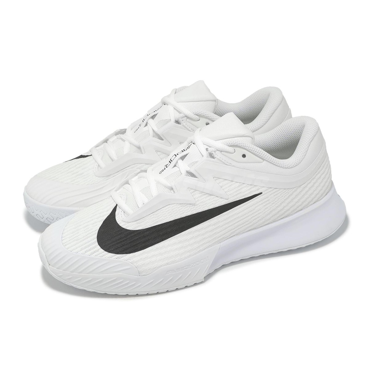 Nike Zoom Vapor Pro 3 HC White Black Men Hard Court Tennis Shoes