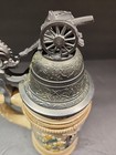 1894 Alt-Grenzau West German Beer Stein Artillery Regiment Cannon Lid — photo 8