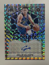 2023-24 Panini Mosaic Scripts Silver Collin Gillespie Auto