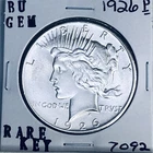 1926 P BU GEM PEACE SILVER DOLLAR UNC MS+++ U.S. MINT RARE COIN 7092