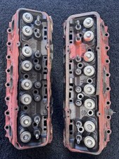 Chevy Camel Hump Heads 291 Casting Original Gm Setup 1968 C3 Corvette