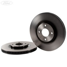 Genuine Ford EcoSport Front Vented Brake Discs Set 4 Stud 2017-2023 2147409