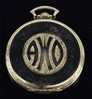 VERY RARE 19 KARAT GOLD BULOVA  "PHANTOM" GENTS POCKET WATCH, SERVICED! — photo 2