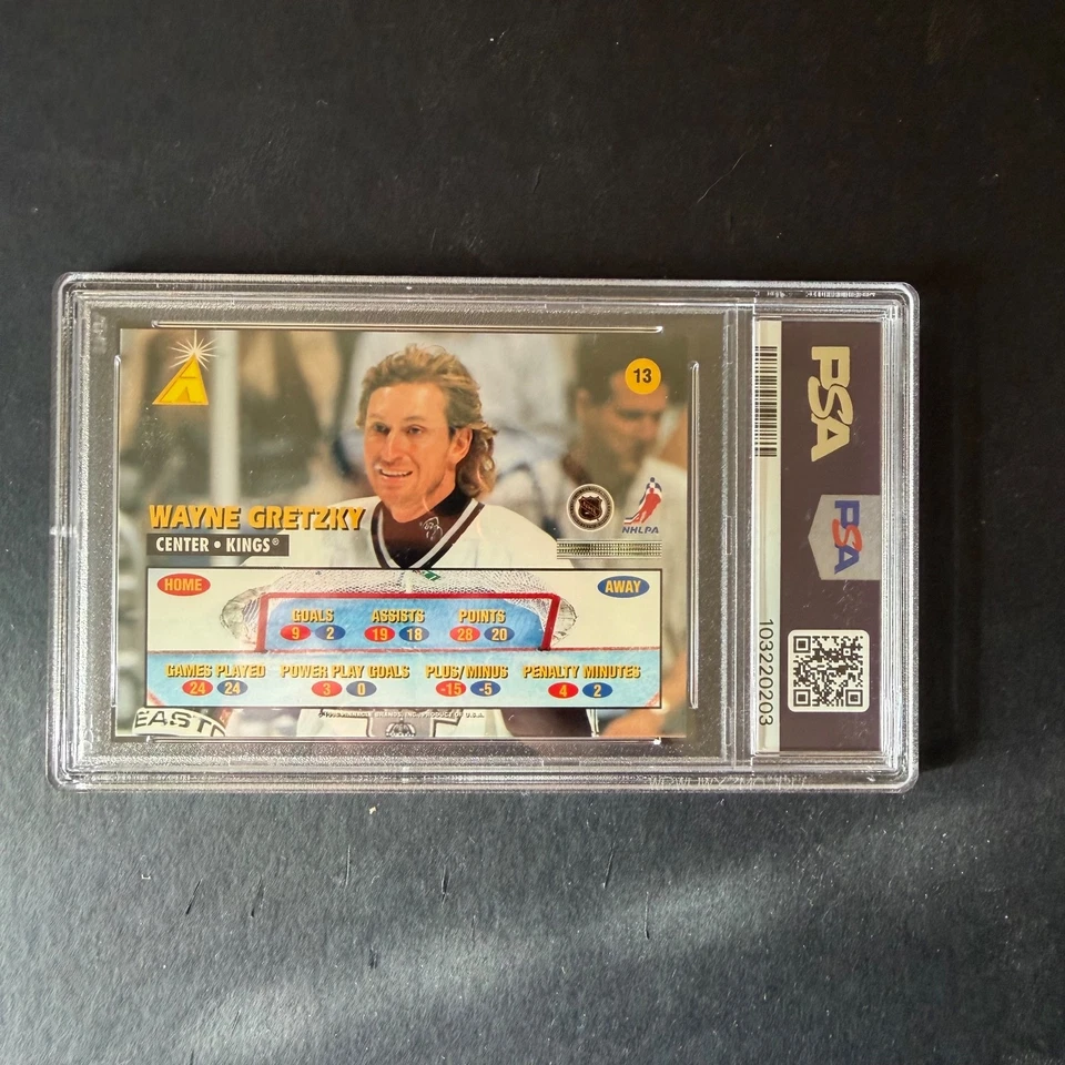 1995-96 Pinnacle Zenith Edition Wayne Gretzky PSA 10 - Image 2 of 2