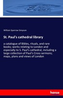 William Sparrow Simpson | St. Paul's Cathedral Library | Taschenbuch | Englisch