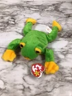 Smoochy The Frog Beanie Baby TY Retired Vintage With Tags 1997 Plushy