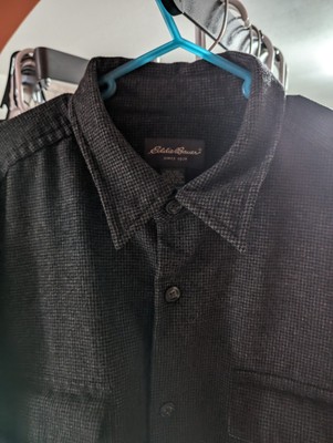 Extra Large Gray Eddie Bauer Button-up Heavy Coat