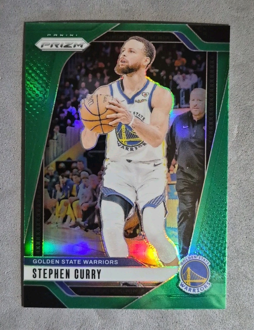 2024-25 Panini Prizm - Stephen Curry #134 Green Prizm