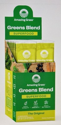 Greens Blend SUPERFOOD The Original 15 Individual Packets .28 oz ea~Exp 02/2027
