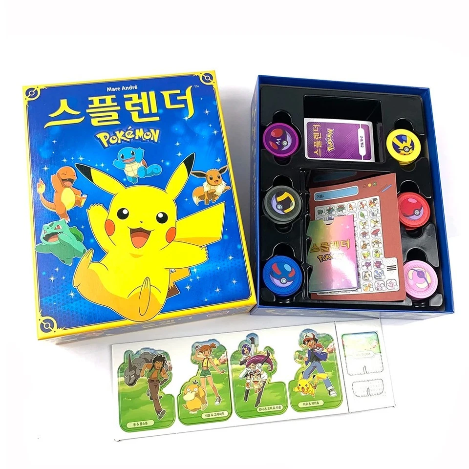 New Splendor Pokémon Board Game Korean Edition Family Strategy Game UK Boxed - Image 2 of 4