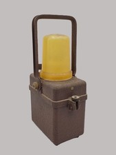 Lampe portative ancienne en aluminium Wonder type "Tifon" Cheminot SNCF