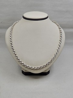 Sterling Silber 925 Seil Kette Glieder Halskette 22" 5 mm 44 5 g