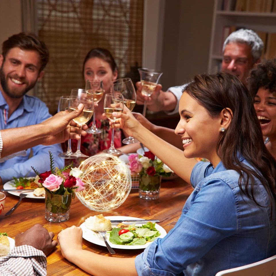 Sfera a led decorativa Luci decorative 3 m 110 g Sfera luminosa Palla decorativa - Immagine 3 di 4