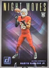 2024 Donruss Clearly Marvin Harrison Jr Night Moves Rookie RC Case Hit SSP