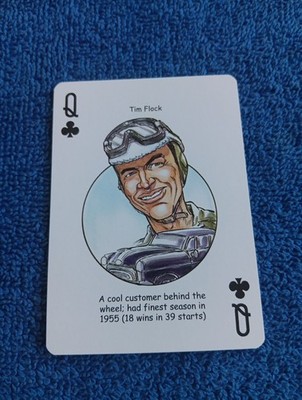 Tim Flock Card American Racing Hero Decks Playing Cards Nascar Card