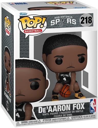 Funko POP! NBA: Spurs - De'Aaron Fox [Used Very Good Toy] Vinyl