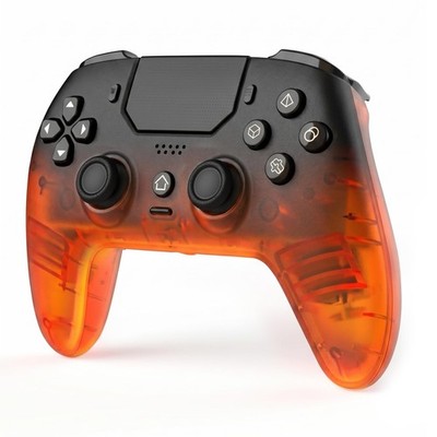 BETMI LED Wireless Controller PS5/PC/Steam: Hall, Back Btn, Macro, Vib, Speaker