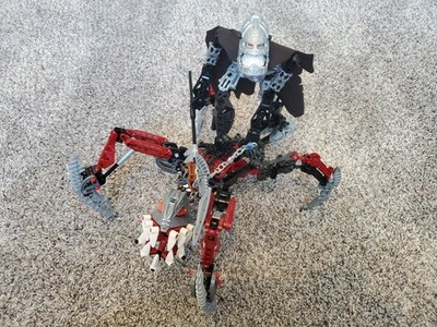 lego bionicle vezon and fenrakk (8764) Complete 