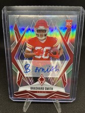 Brashard Smith 2025 Panini Phoenix #242 Rookie Auto RC /199 Chiefs