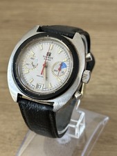 Vintage Tissot Navigator Mens V7734 Mechanical Dive Chronograph Watch - Running