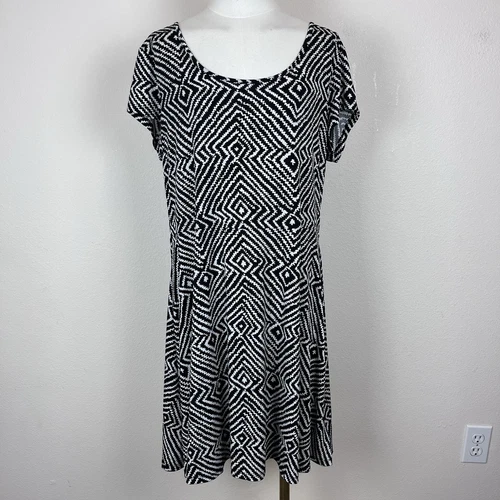 MICHAEL Michael Kors Vestito Donna Extra Large Mini Babydoll Bohemien Elasticizzato