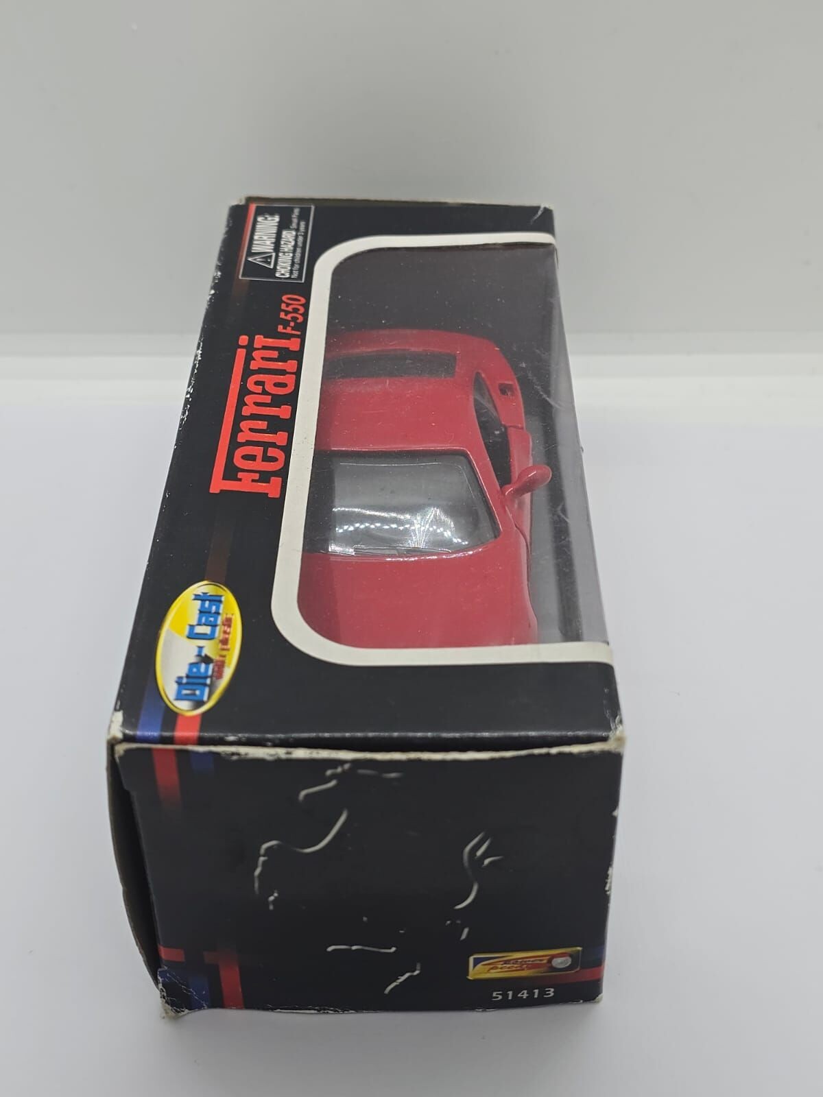 NewRay Speedy Power 1:32 Ferrari F-550 Vintage Diecast Open Door Red Model Car