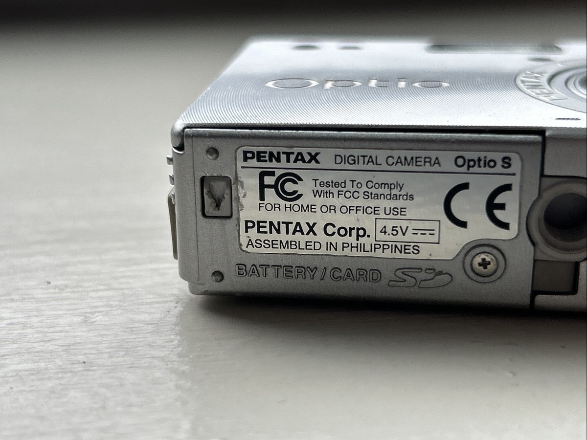 PENTAX Pentax OptioS Optio S 3.2MP Digital Camera - Silver for